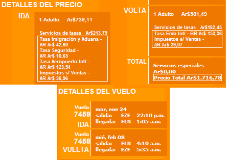 vuelo GOl más barato y directo para verano 2012