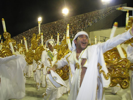 Desfile Unidos da Tijuca en el carnaval 2010